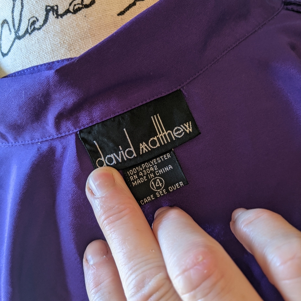 David Matthew blouse - Picture 4 of 10